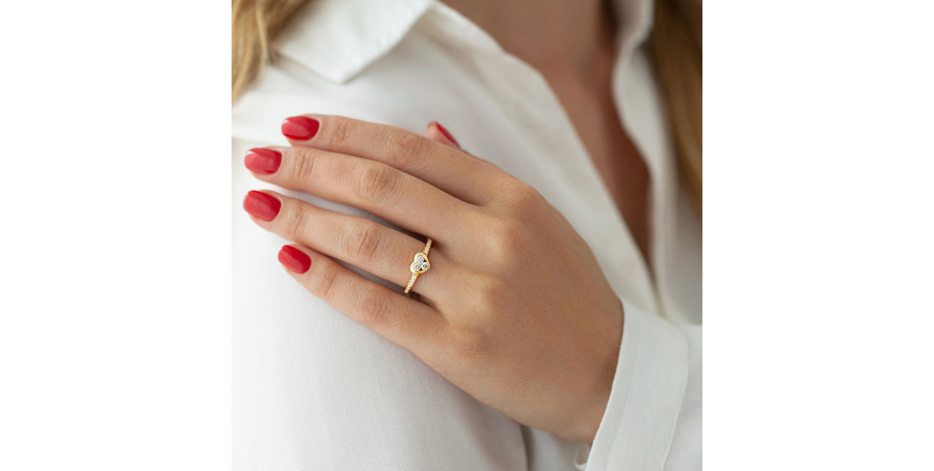 Prsten s diamanty Muse Caitlin