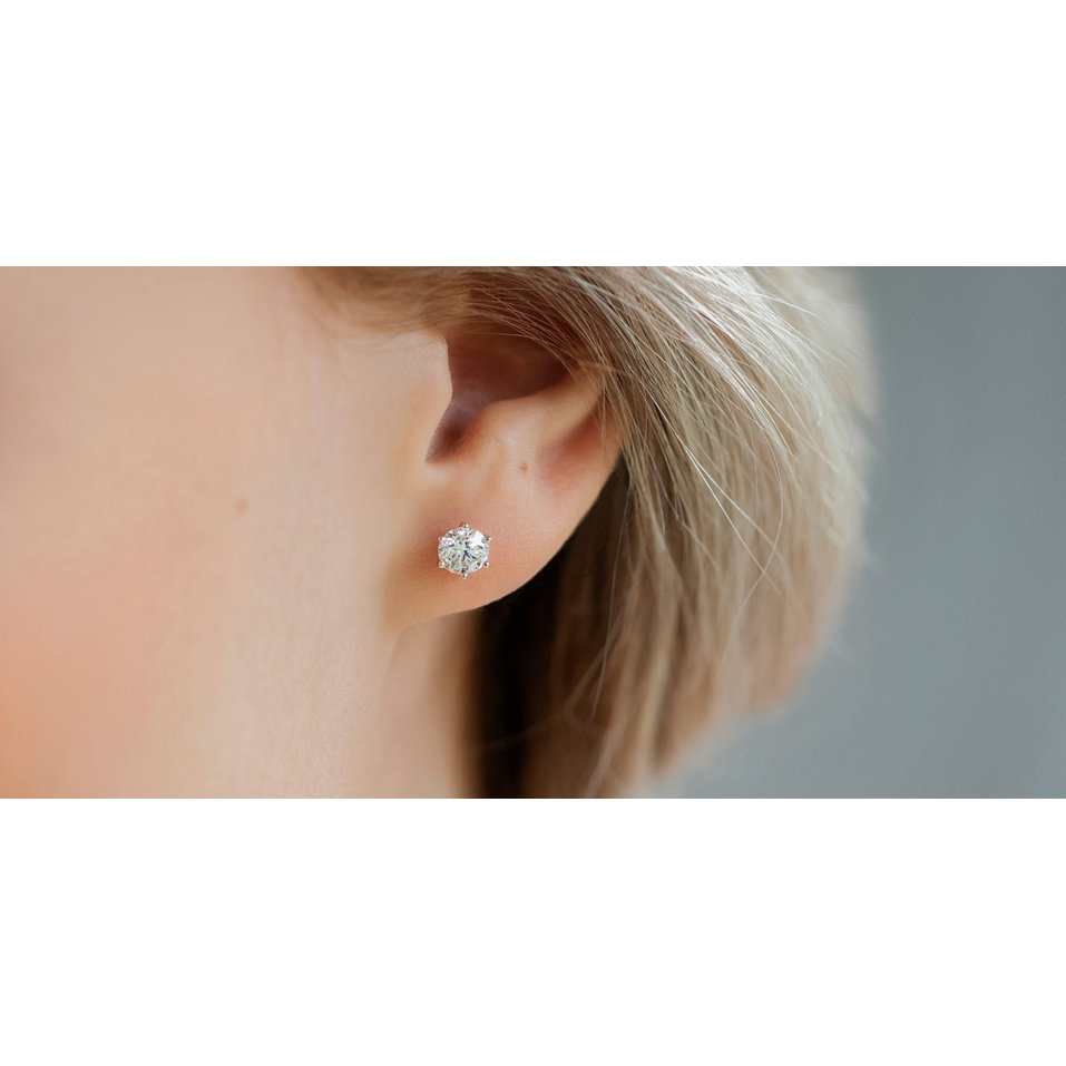 Náušnice s diamantem Vesper Romance