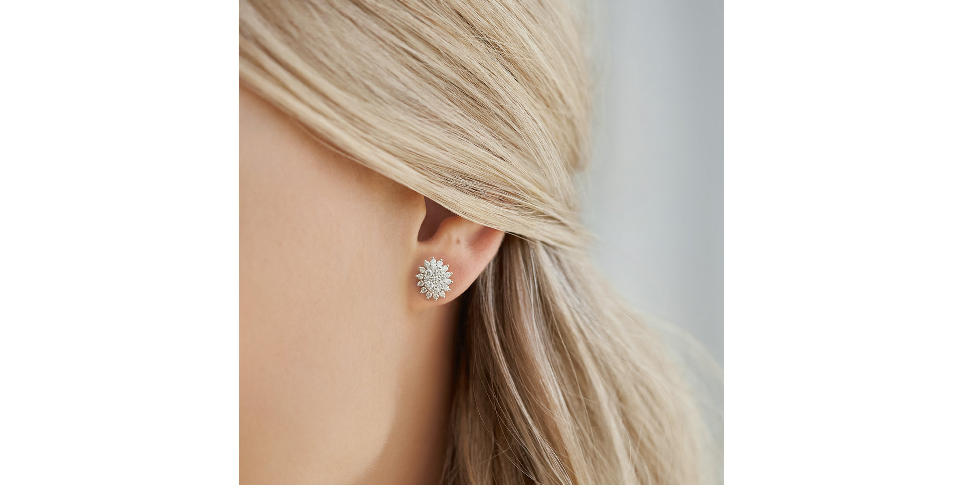 Náušnice s diamanty Midnight Star