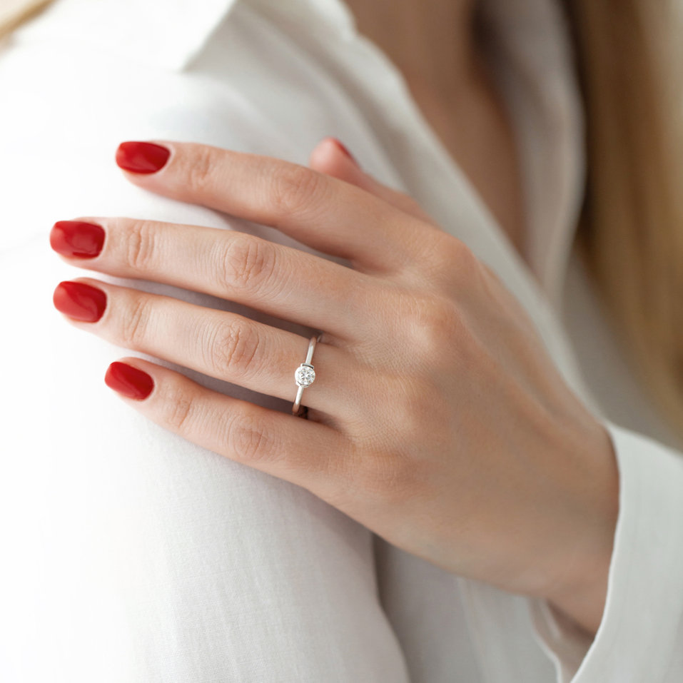 Prsten s diamantem Darling Vesper