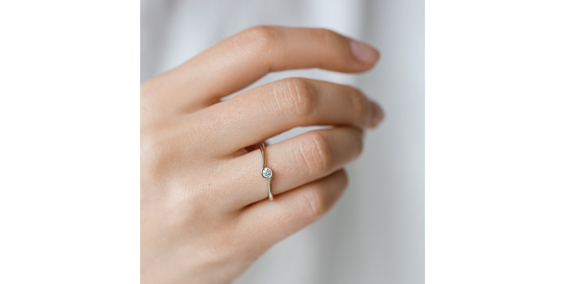 Prsten s diamantem Adorable Joy