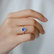 Prsten s tanzanitem a diamanty Trixie Princess4