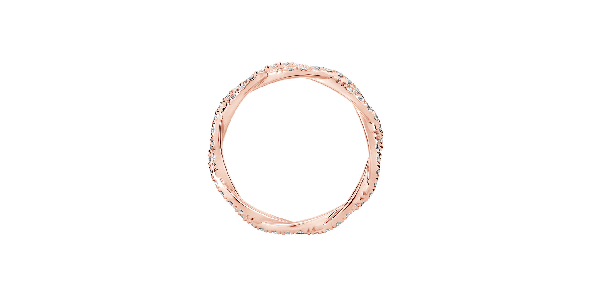 Prsten s diamanty Tangled