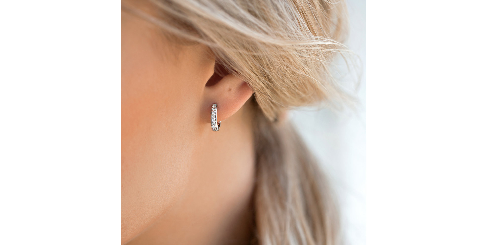 Náušnice s diamanty Midnight Wonder