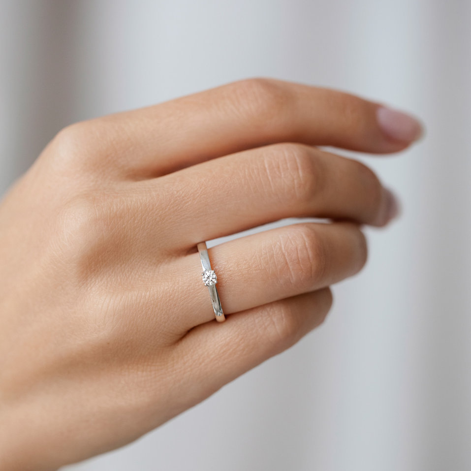 Prsten s diamantem Spark of Love