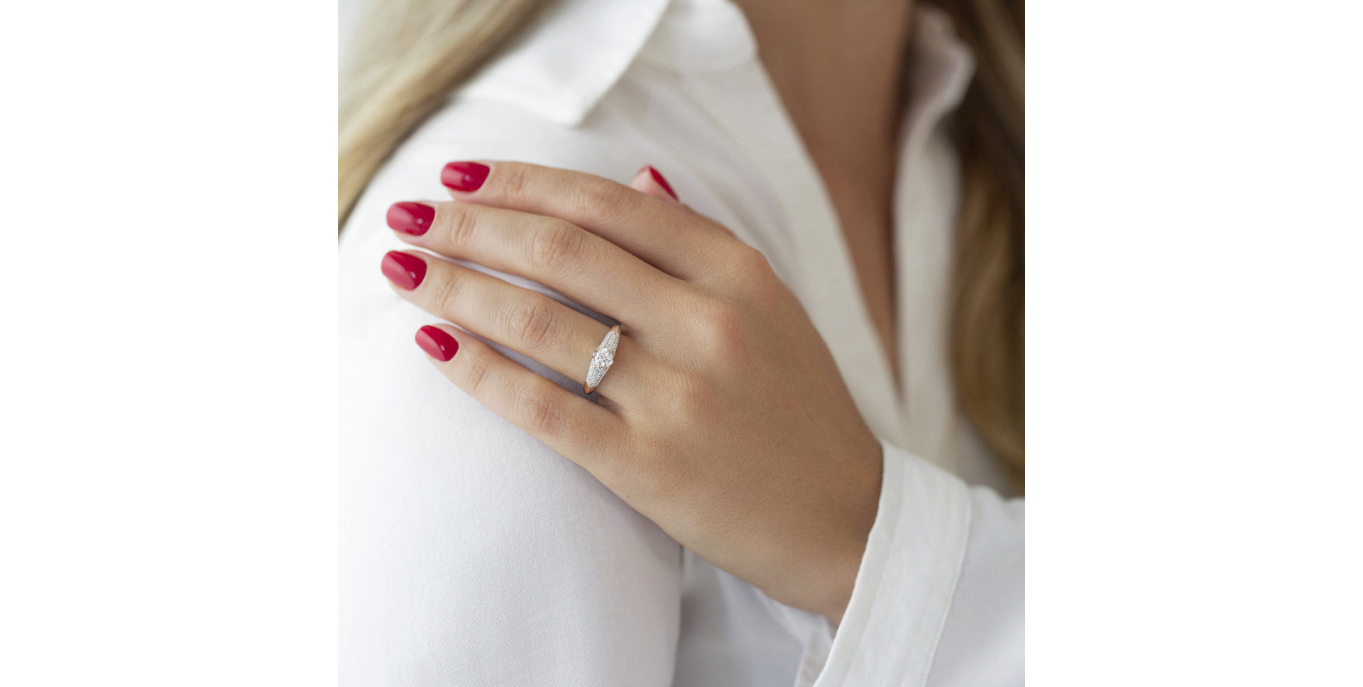 Prsten s diamanty Patrice