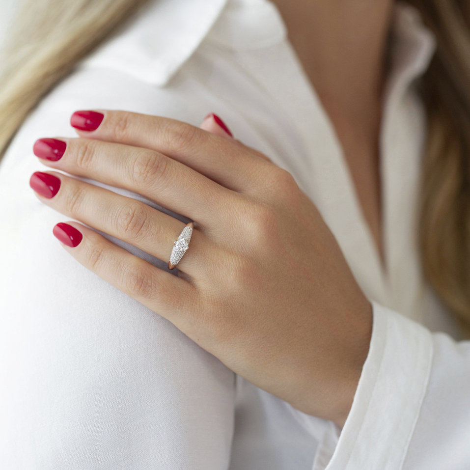 Prsten s diamanty Patrice