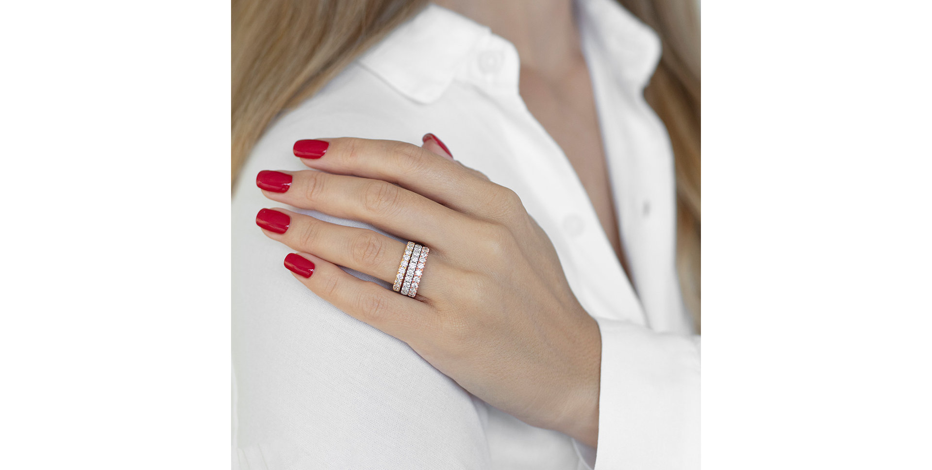 Prsten s diamanty Endless Shine