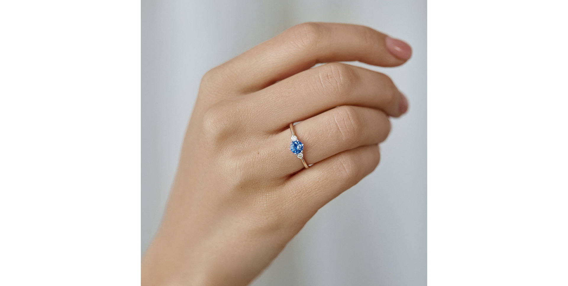 Prsten s tanzanitem a diamanty Midnight Serenity