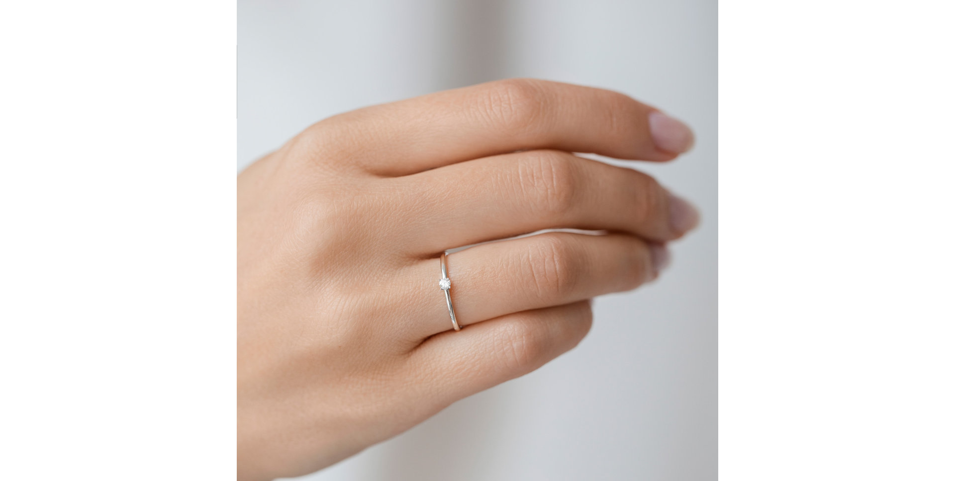 Prsten s diamantem Space Dream