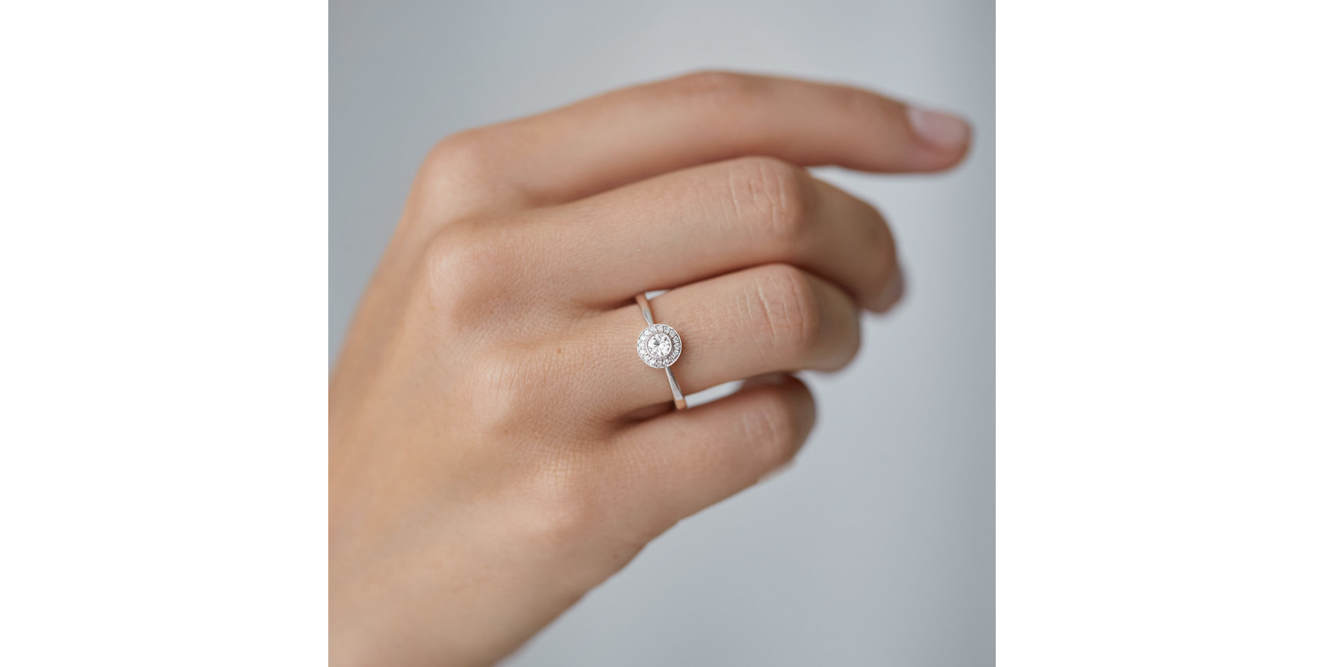 Prsten s diamanty Sun Highness