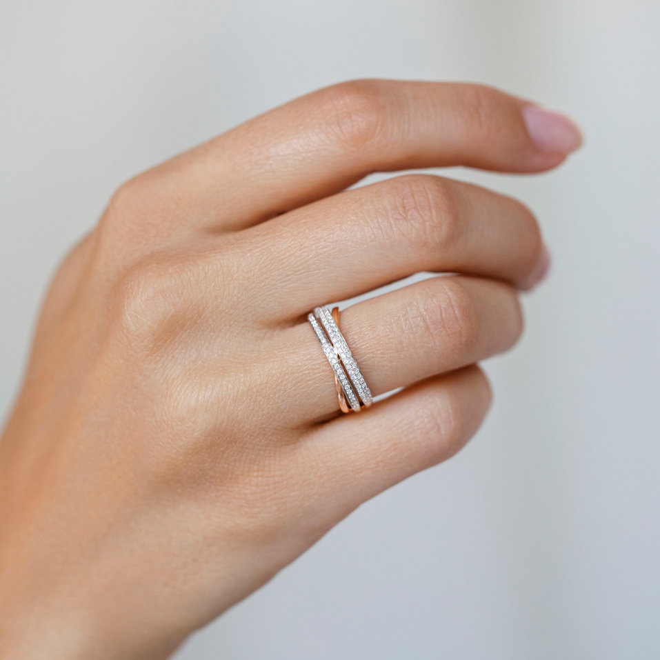 Prsten s diamanty Breathtaking Line