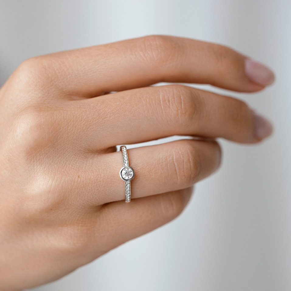 Prsten s diamanty Love Forever