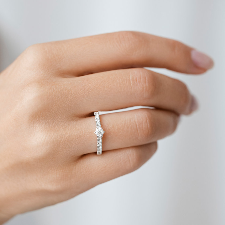 Prsten s diamanty Sparkling Love