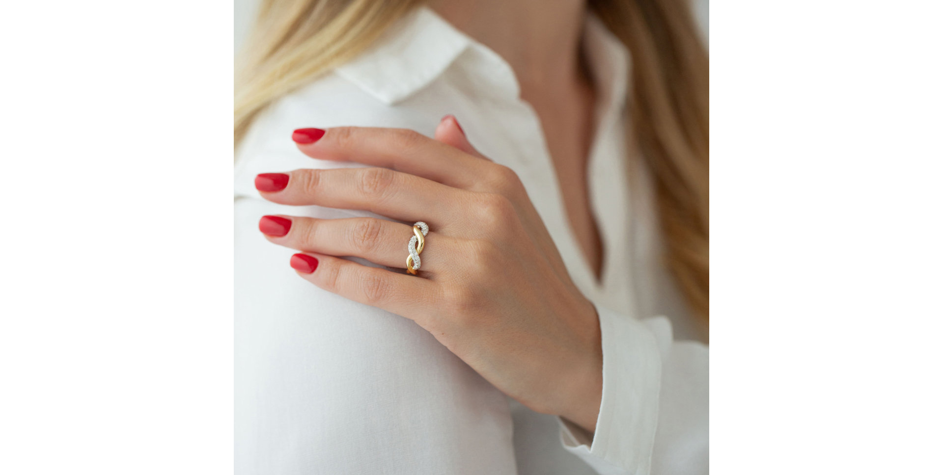 Prsten s diamanty Witching Ray