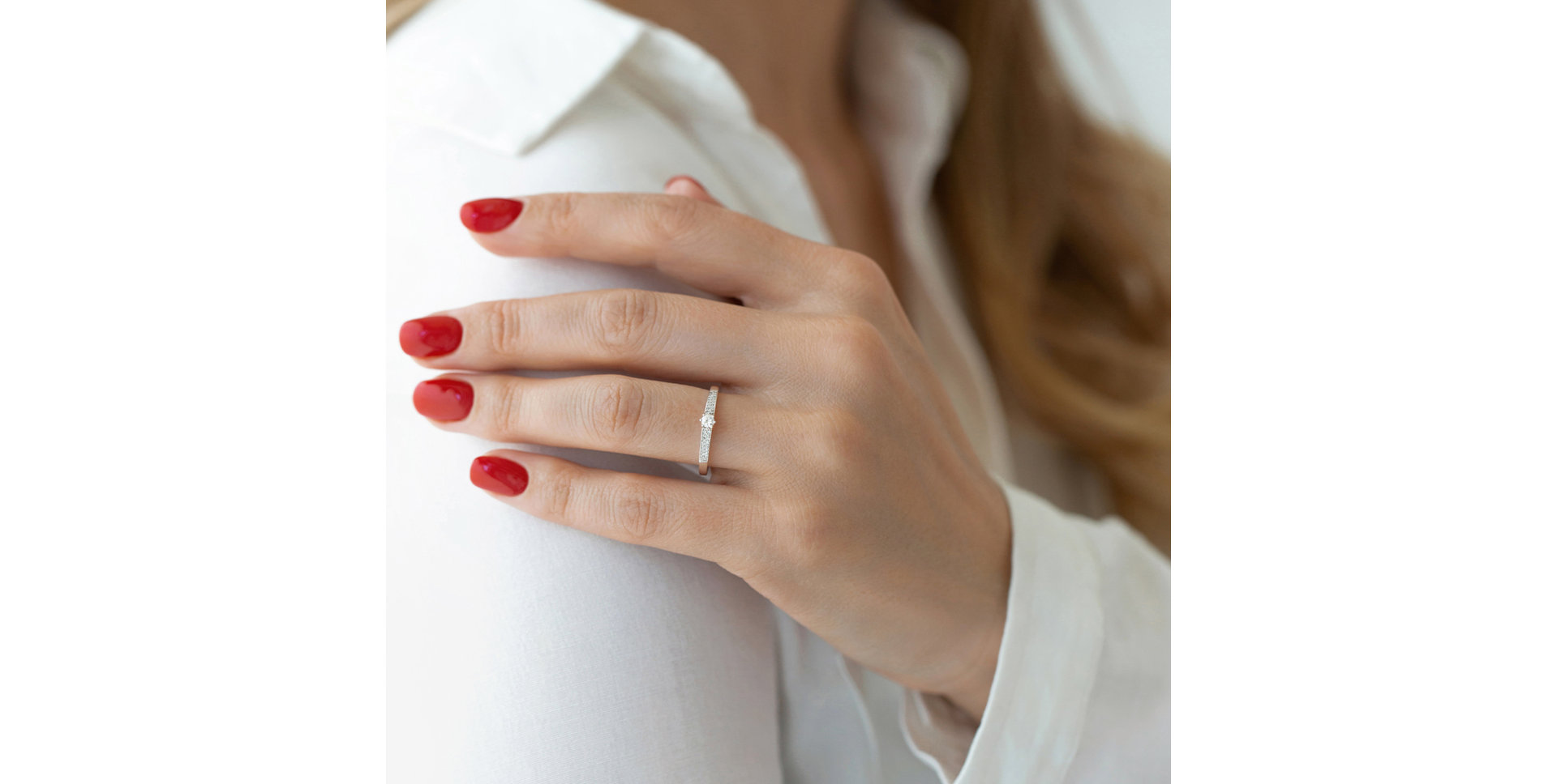 Prsten s diamanty Sparkling Romance