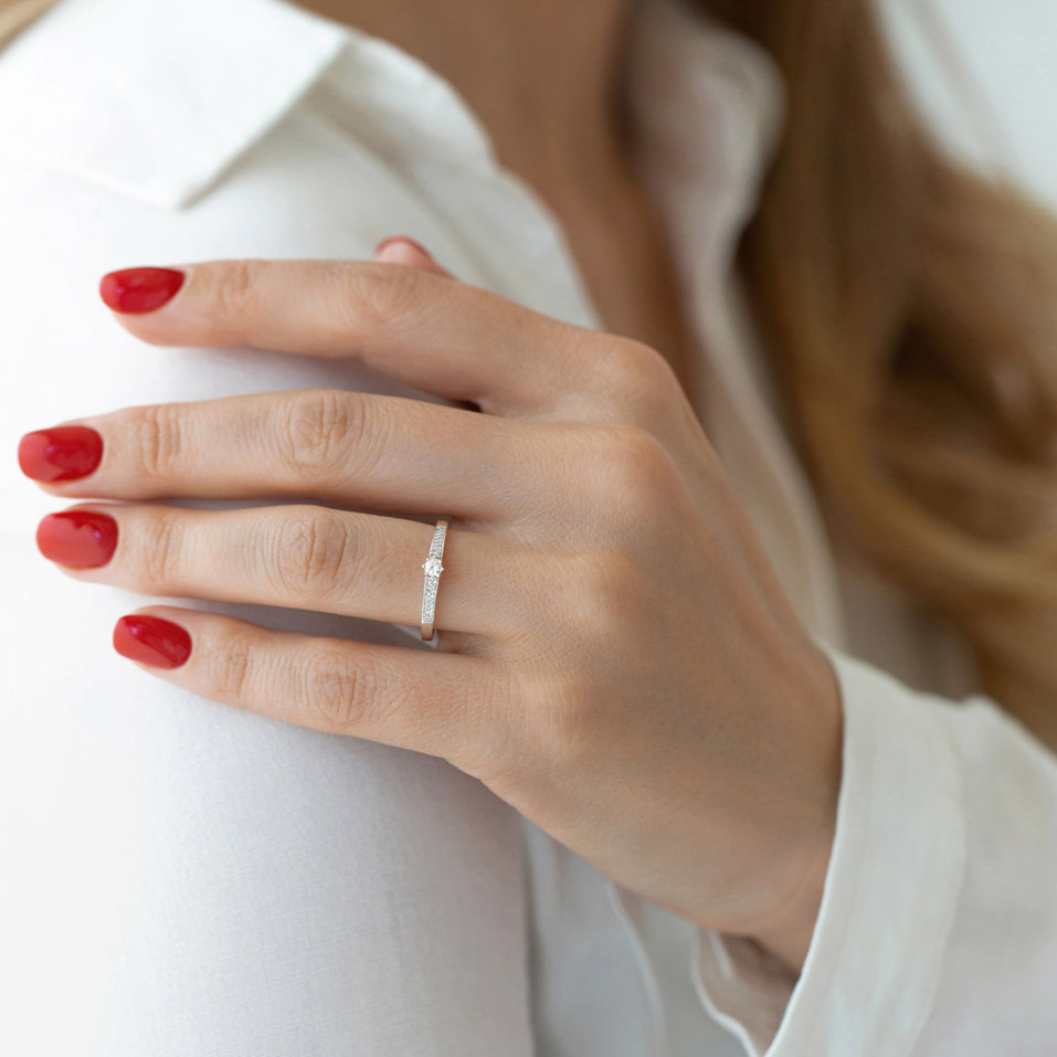 Prsten s diamanty Sparkling Romance