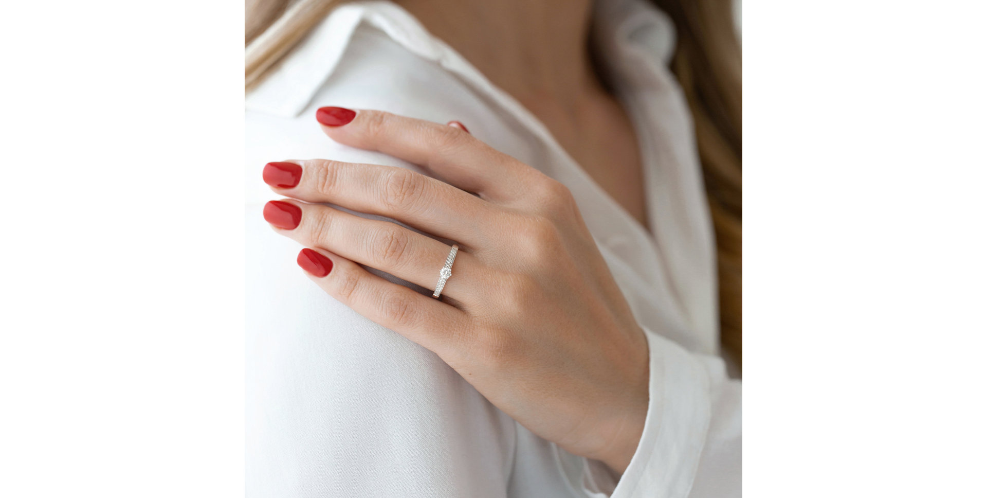 Prsten s diamanty Sparkling Romance