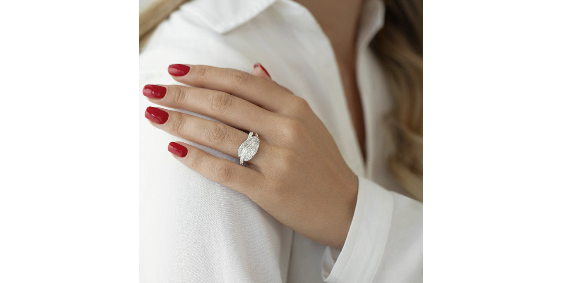 Prsten s diamanty Wetana