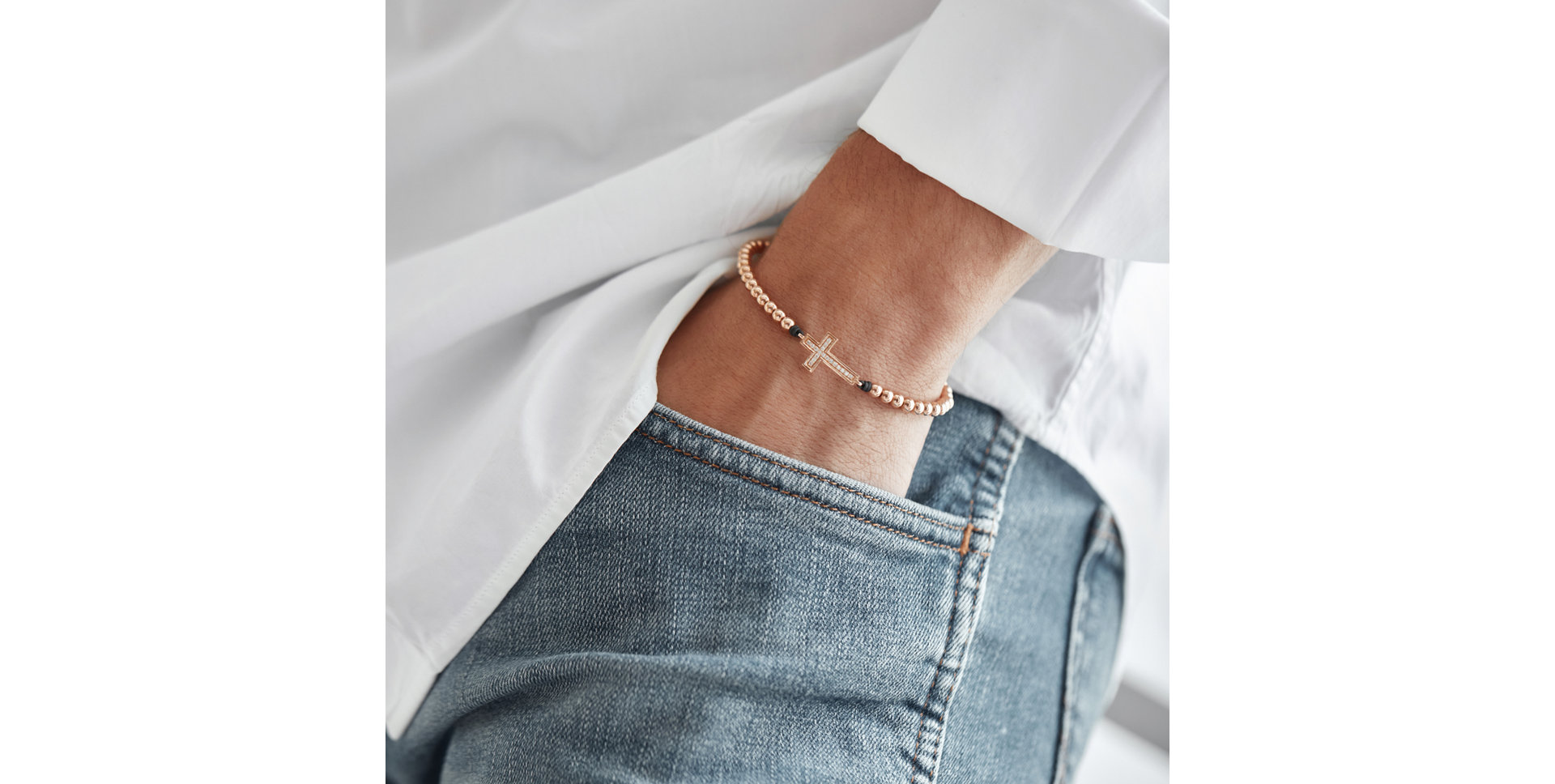 Náramek s diamanty Protective Charm