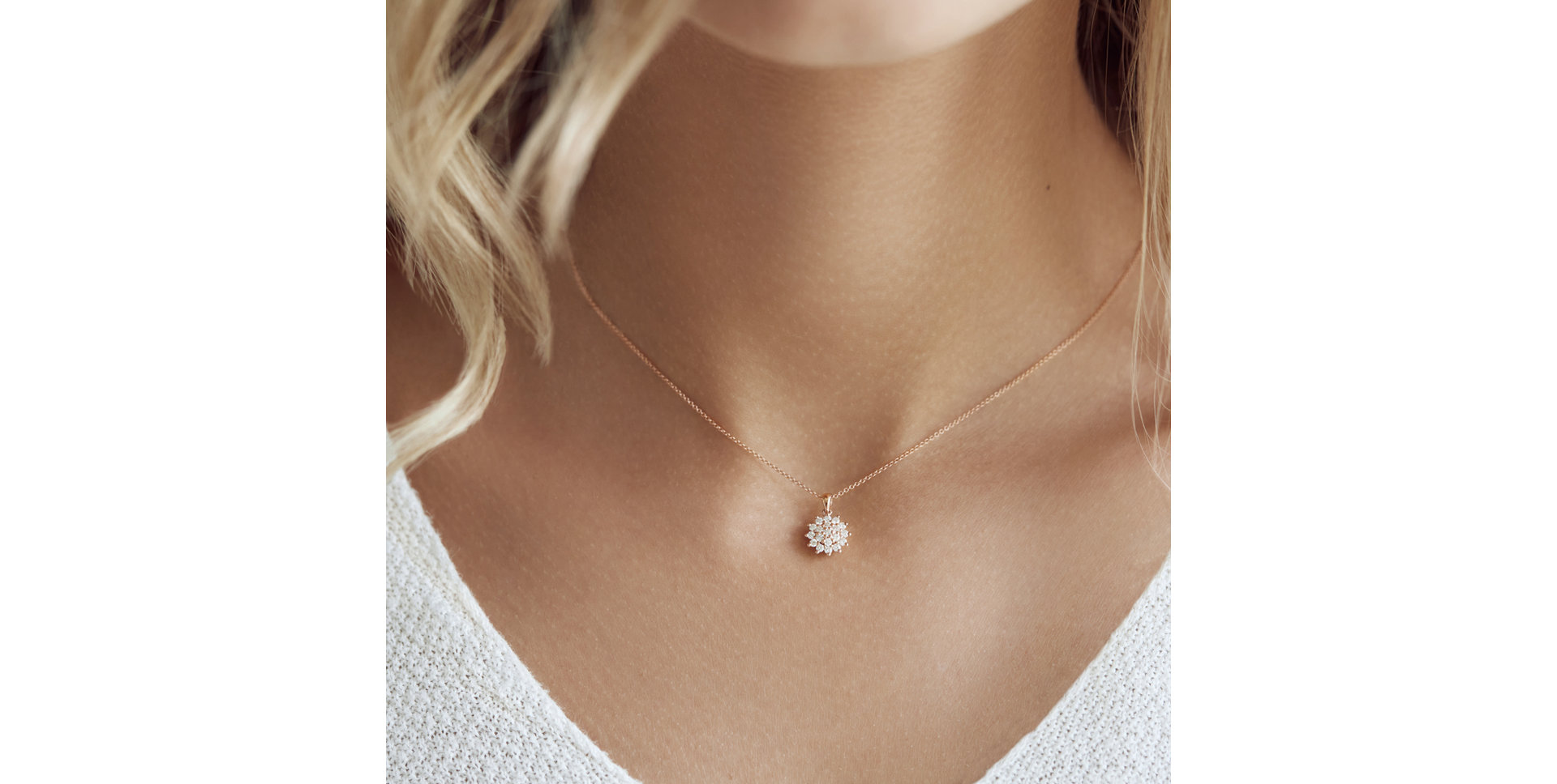 Přívěs s diamanty Midnight Sky