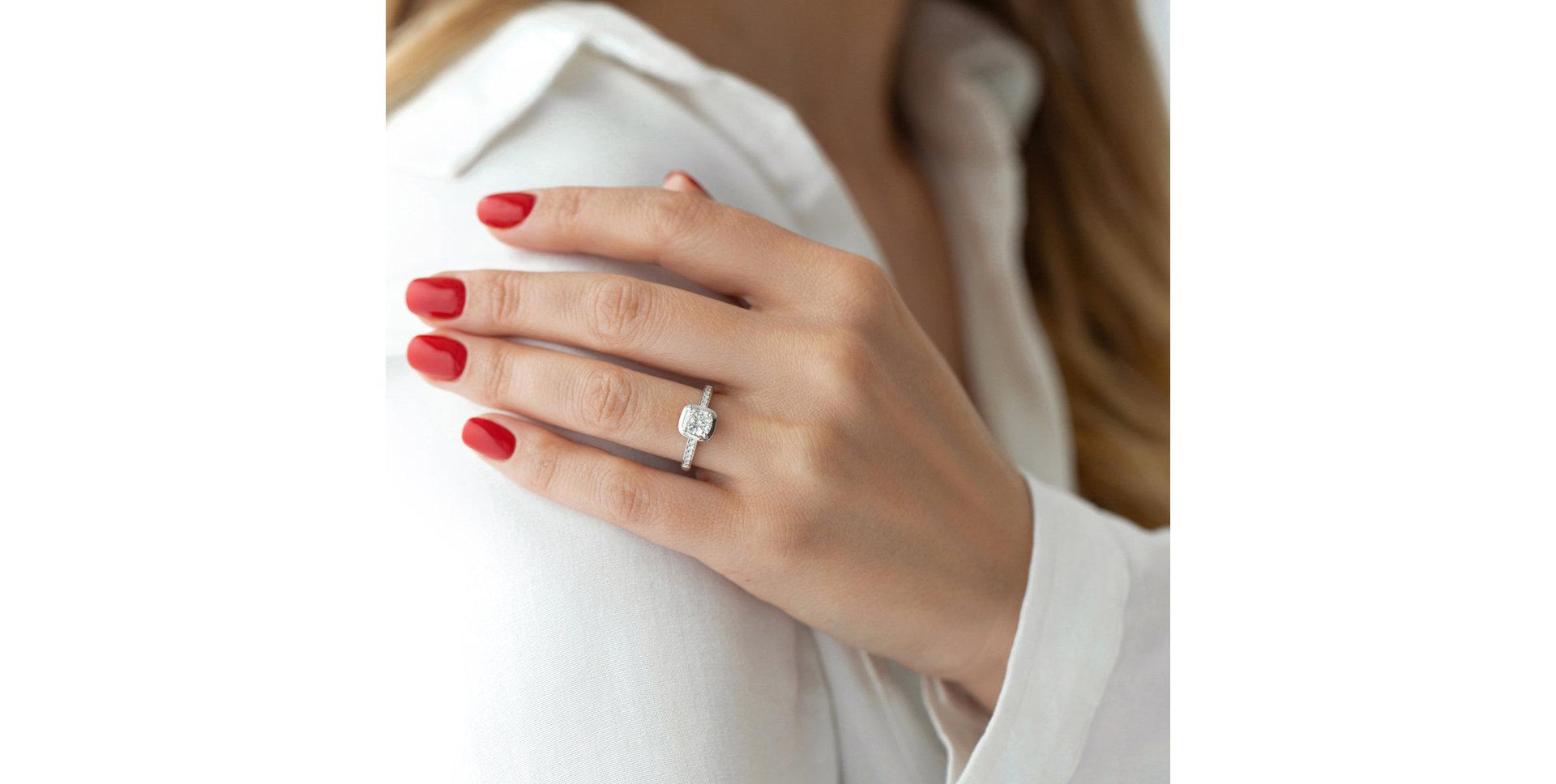 Prsten s diamanty Frost Realm