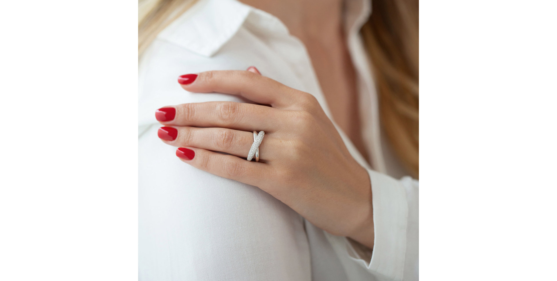 Prsten s diamanty Star Labyrinth