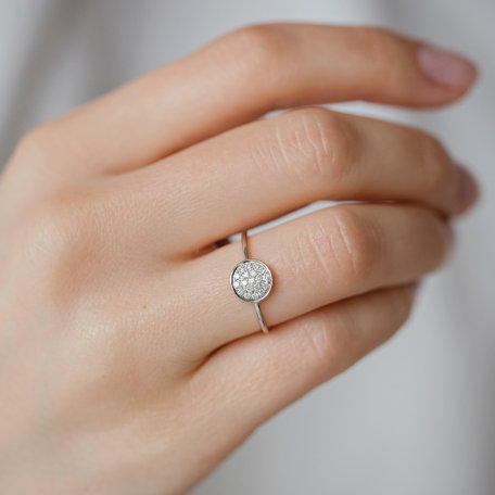 Prsten s diamanty Charming Circle