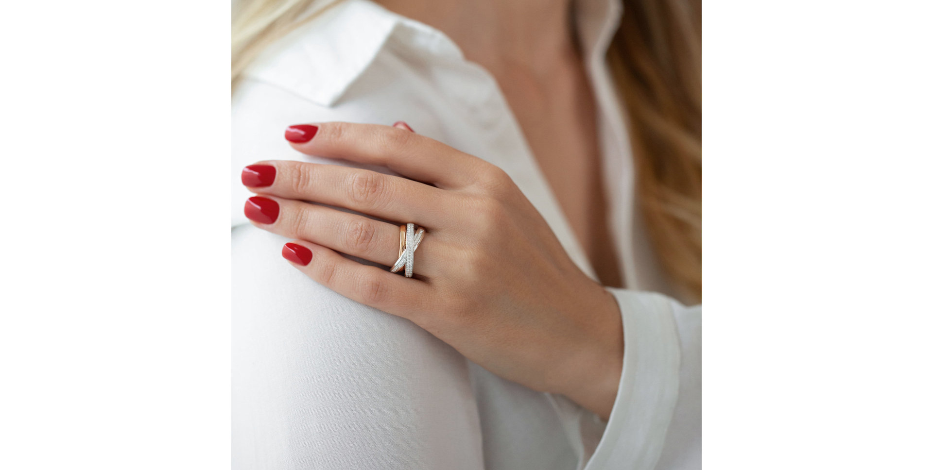 Prsten s diamanty Starshine Touch