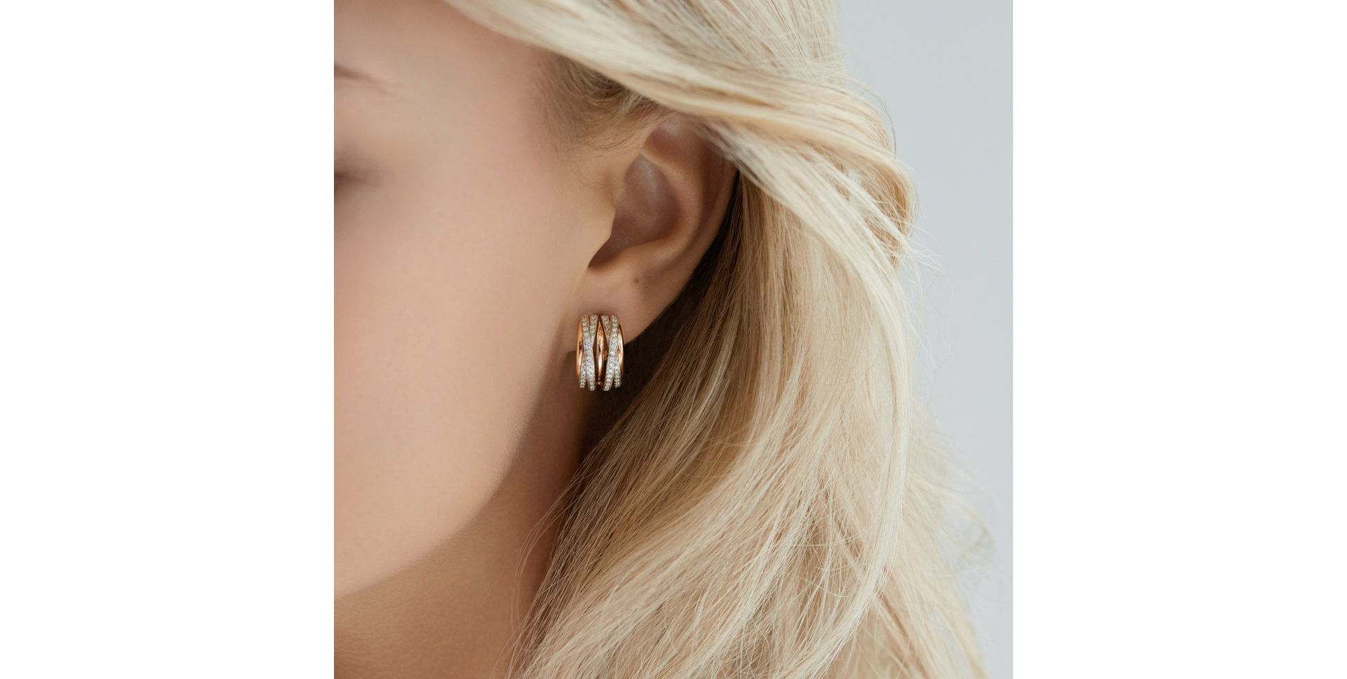 Náušnice s diamanty Luxury Pleasure