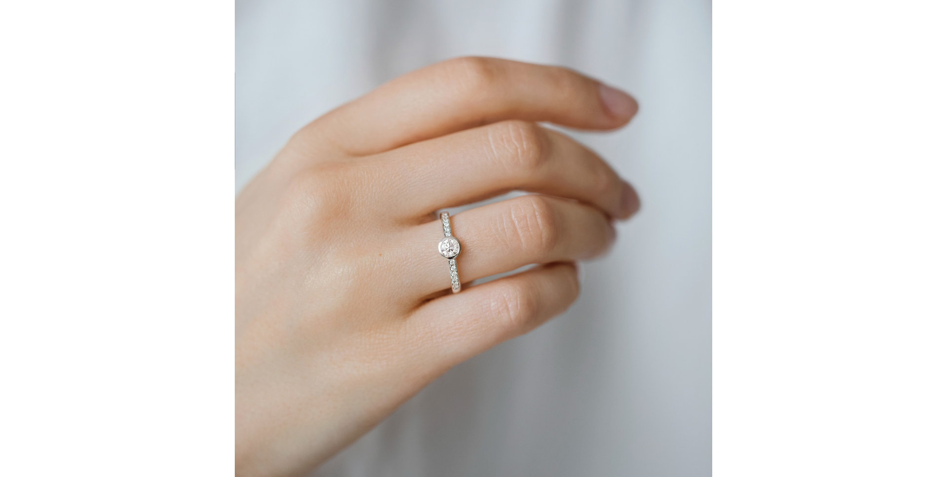 Prsten s diamanty Love Forever