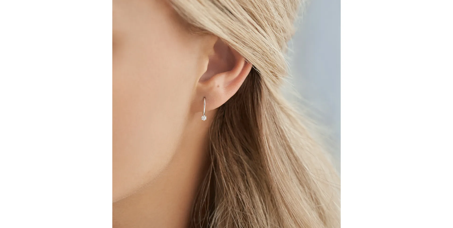 Náušnice s diamantem Everyday Glow