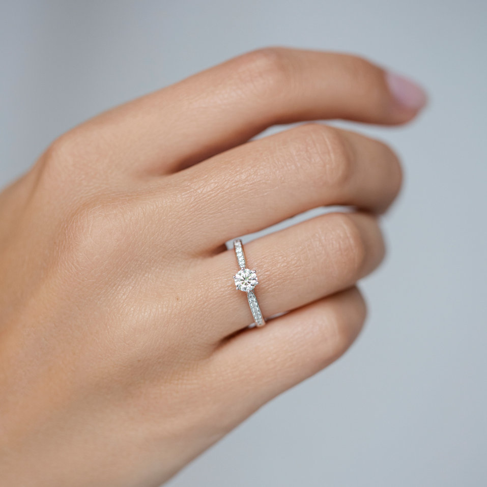 Prsten s diamanty Midnight Romance