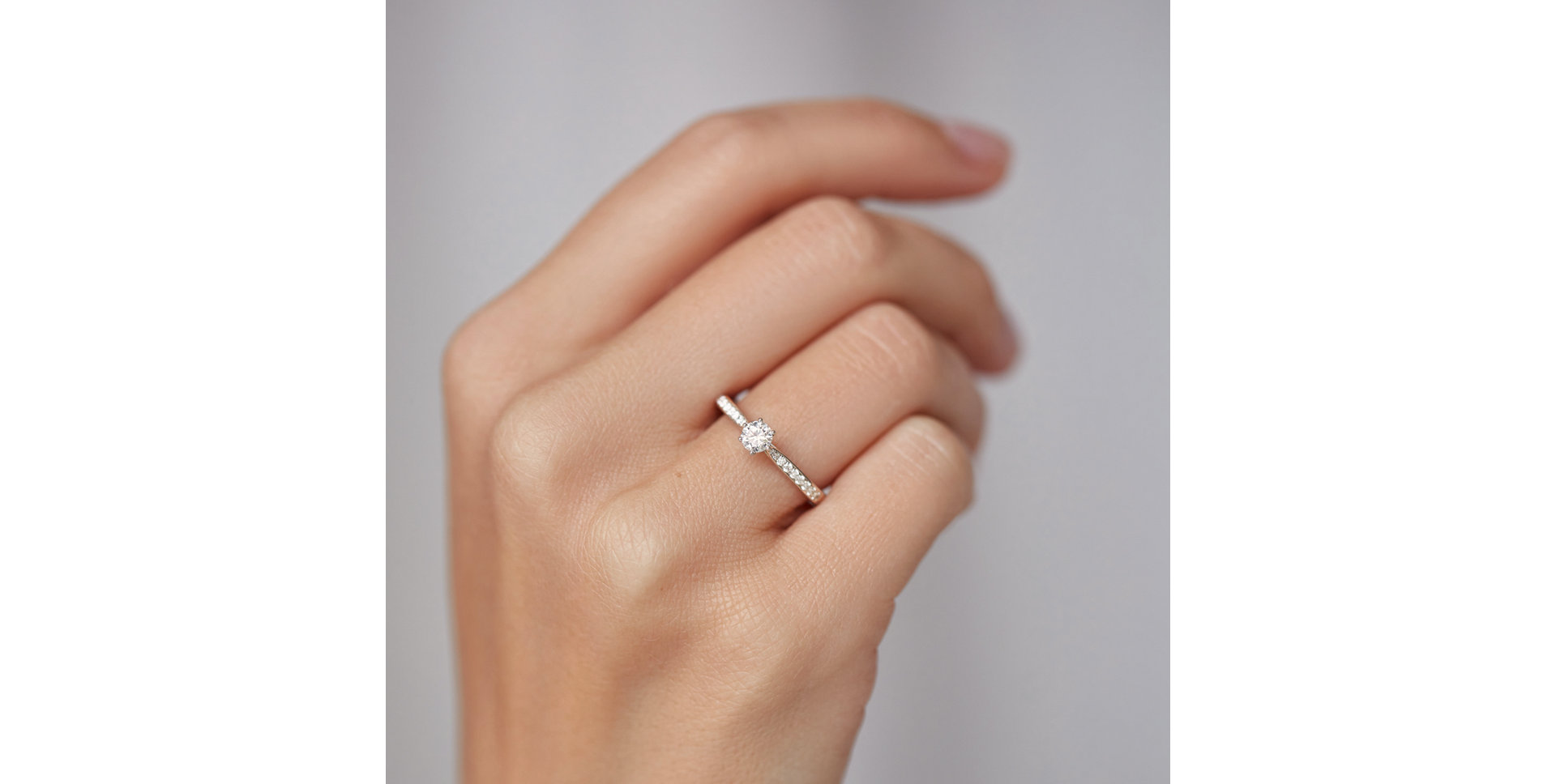 Prsten s diamanty Midnight Romance