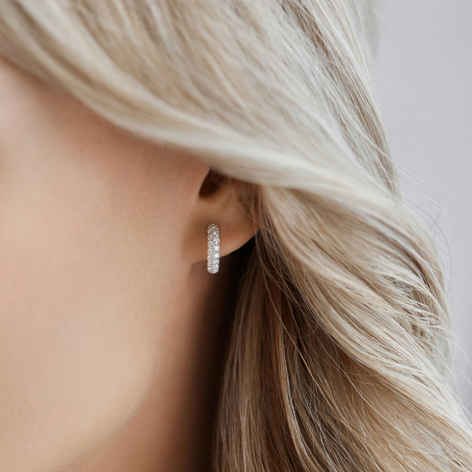 Náušnice s diamanty Inferno Dream