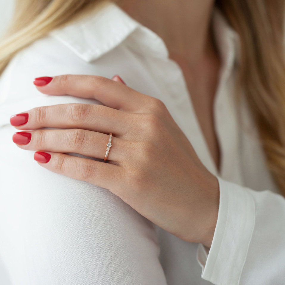 Prsten s diamanty Sparkling Romance