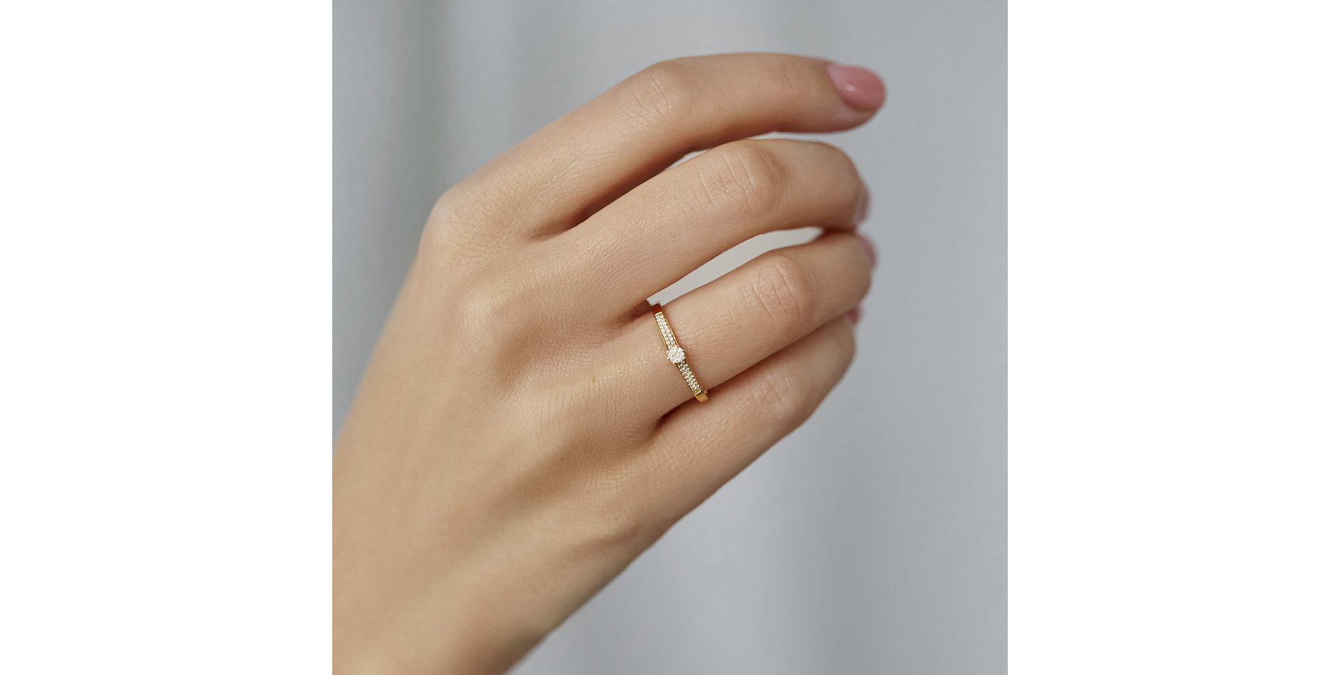 Prsten s diamanty Sparkling Romance