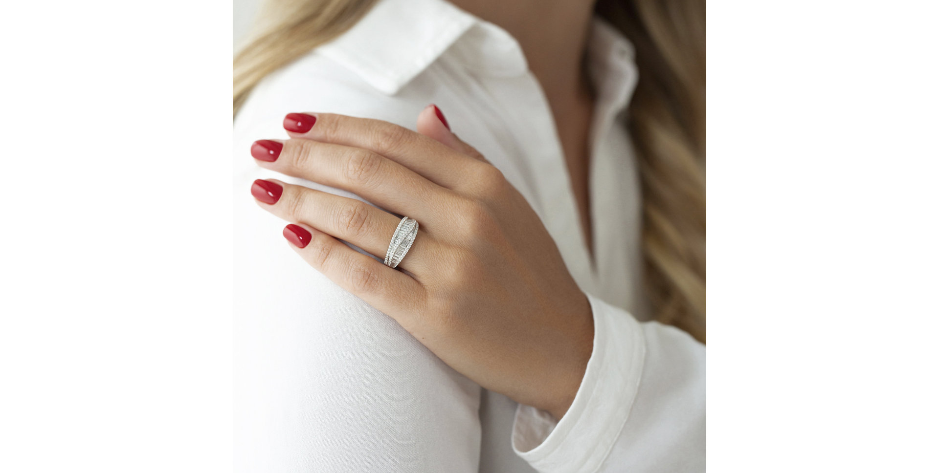 Prsten s diamanty Princess Luciana