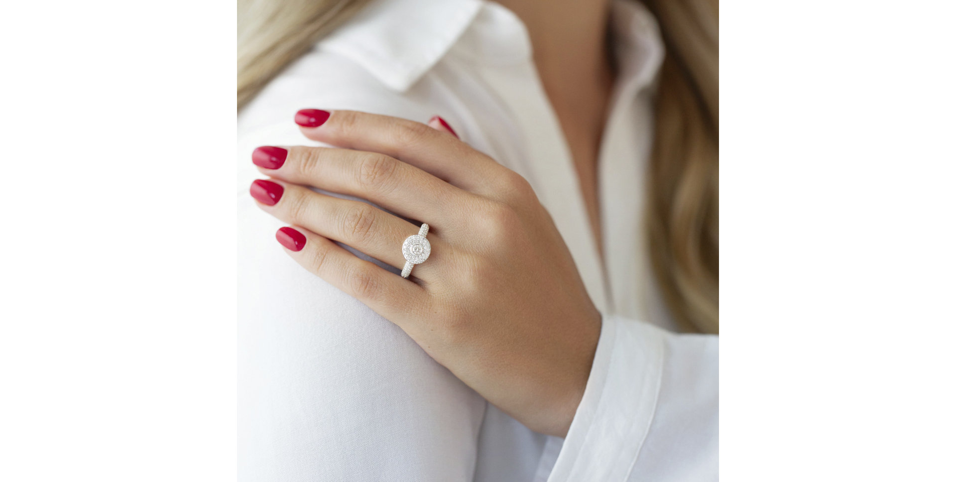 Prsten s diamanty Jeanne