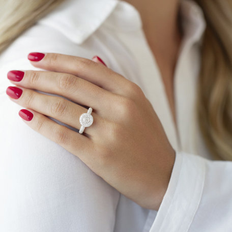 Prsten s diamanty Jeanne