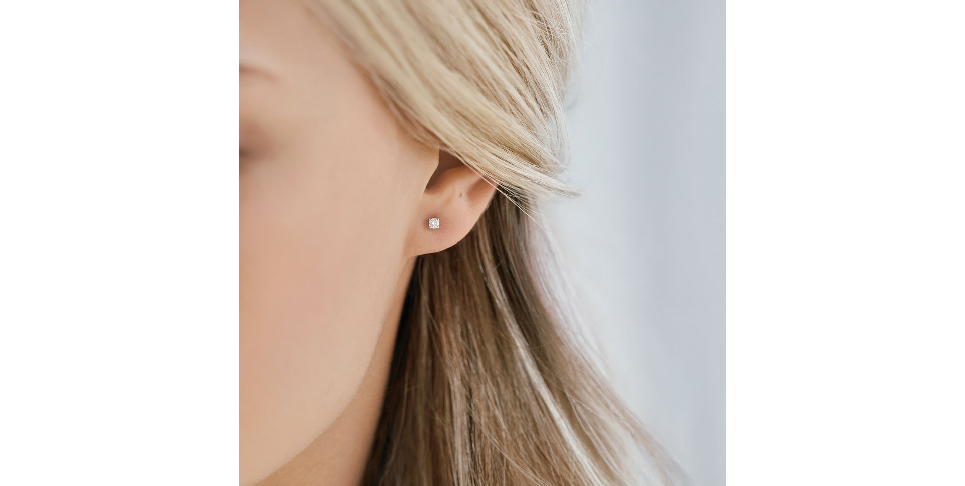 Náušnice s diamantem Essential Shine