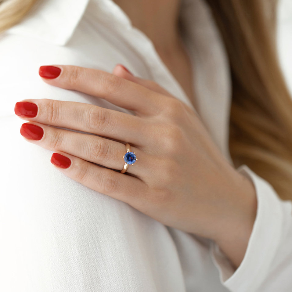 Prsten s tanzanitem Eternal Joy