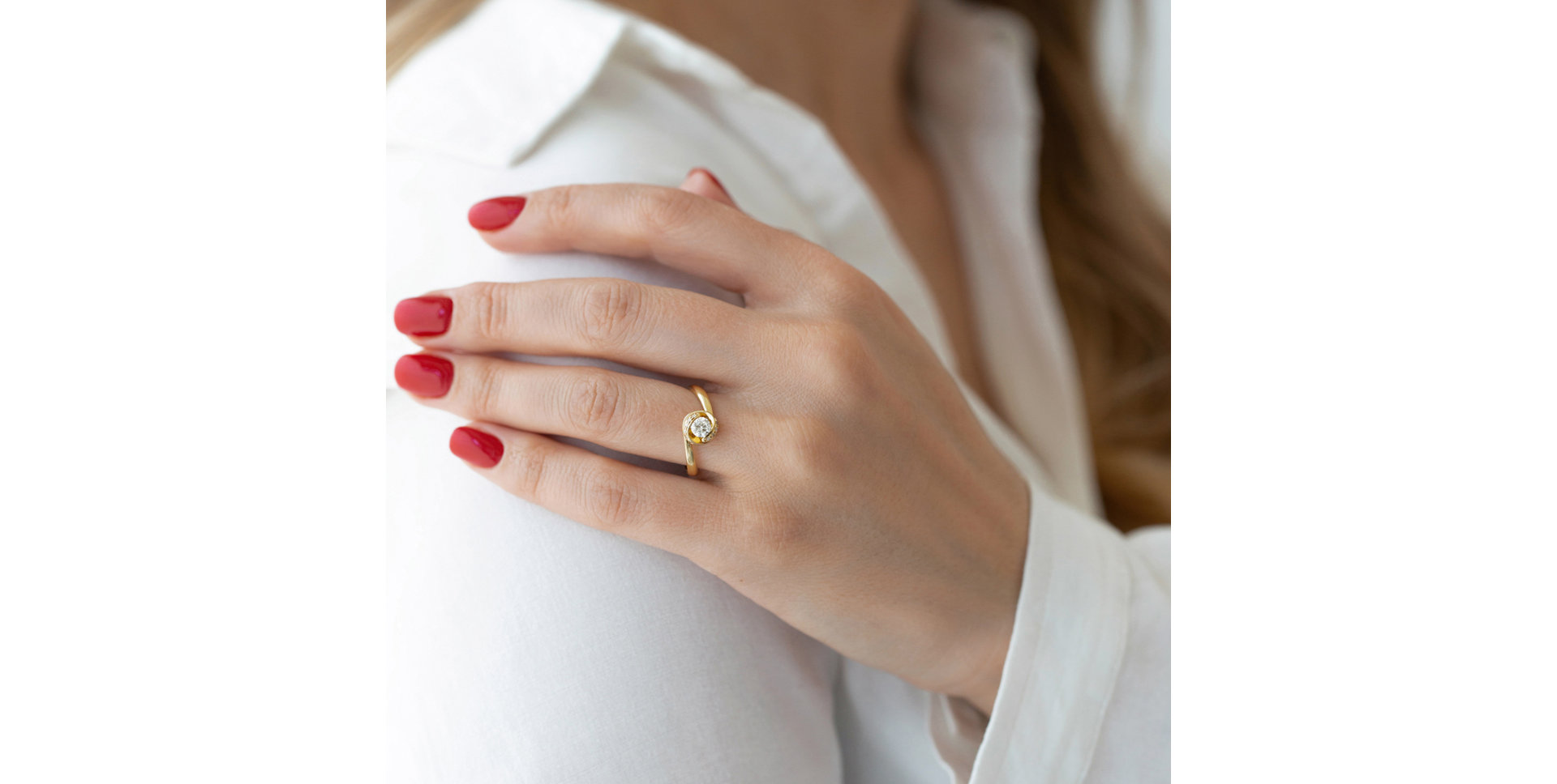 Prsten s diamanty Nynette