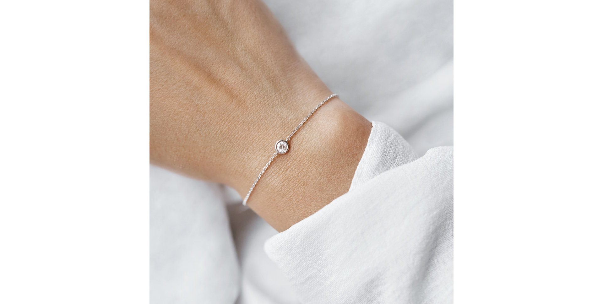 Náramek s diamantem Crazier Love