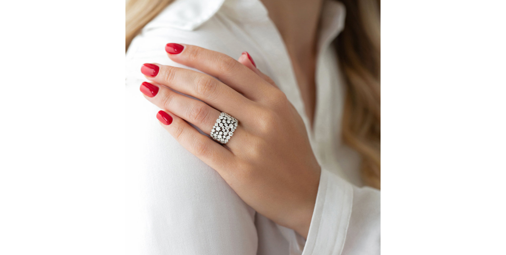 Prsten s diamanty Diamond Dawn