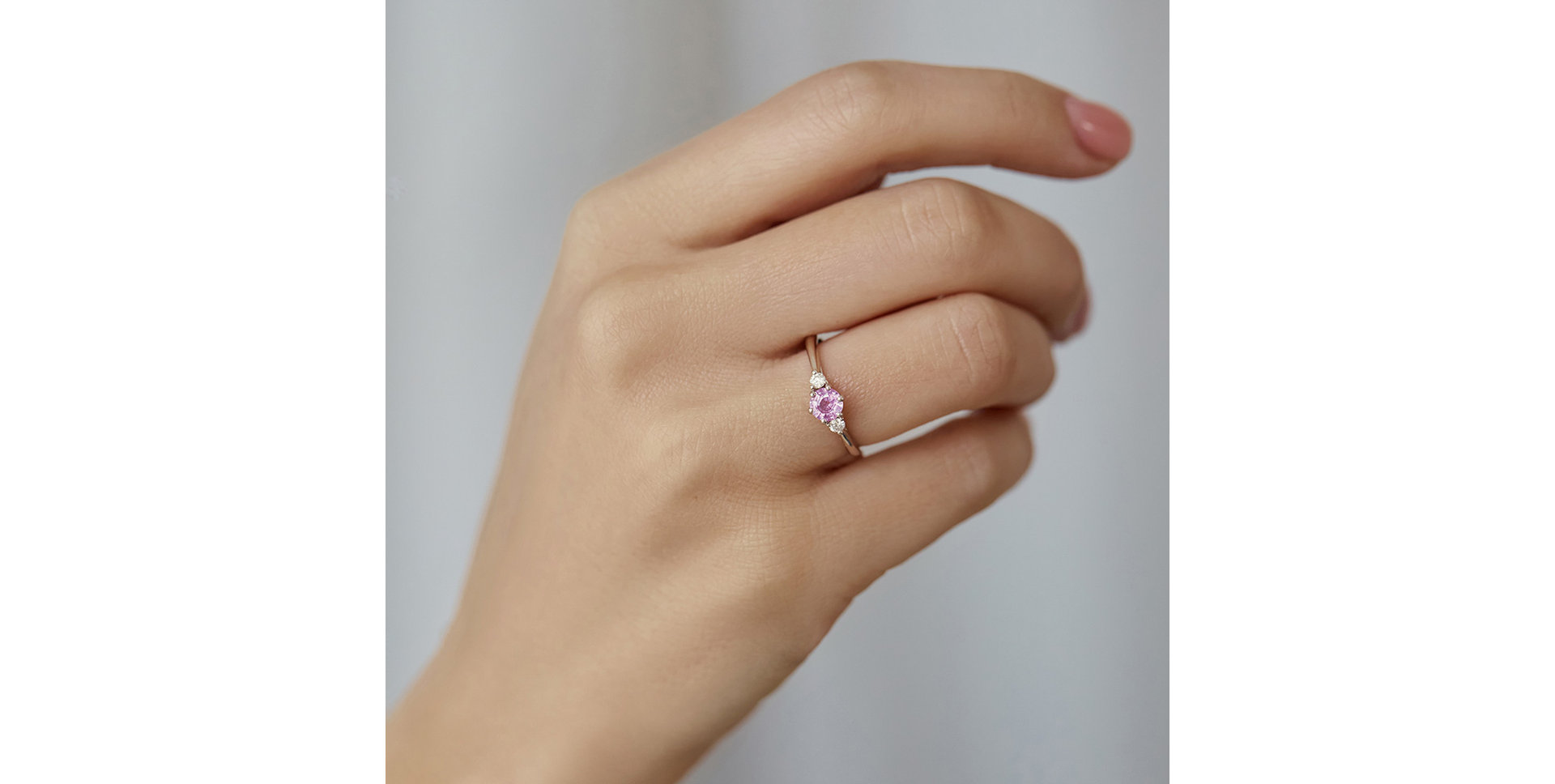 Prsten s rubínem a diamanty Midnight Serenity