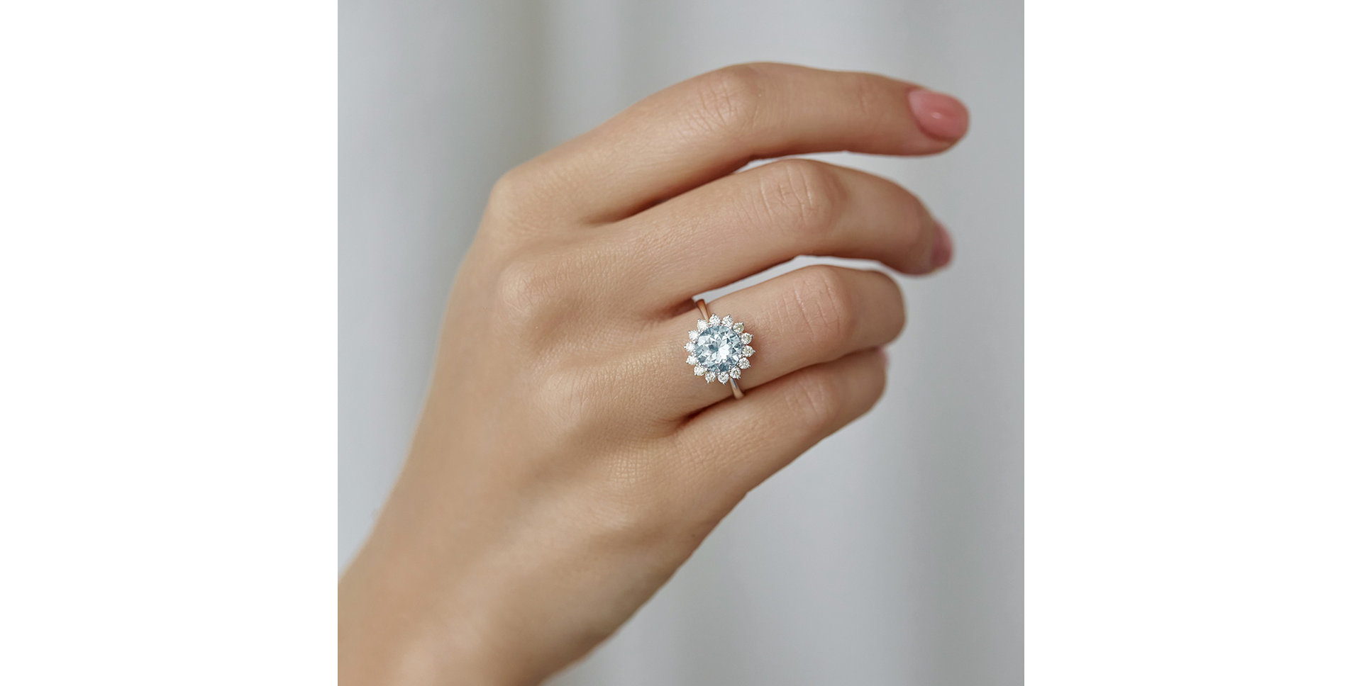 Prsten s turmalínem a diamanty Stellar Sun