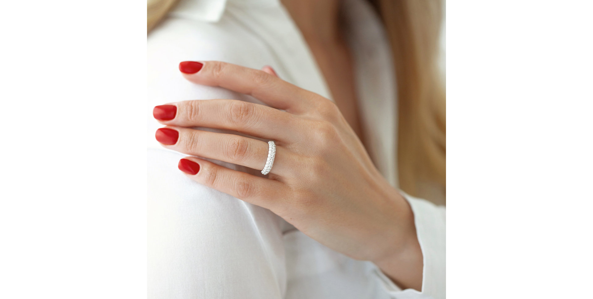 Prsten s diamanty Inferno Galaxy