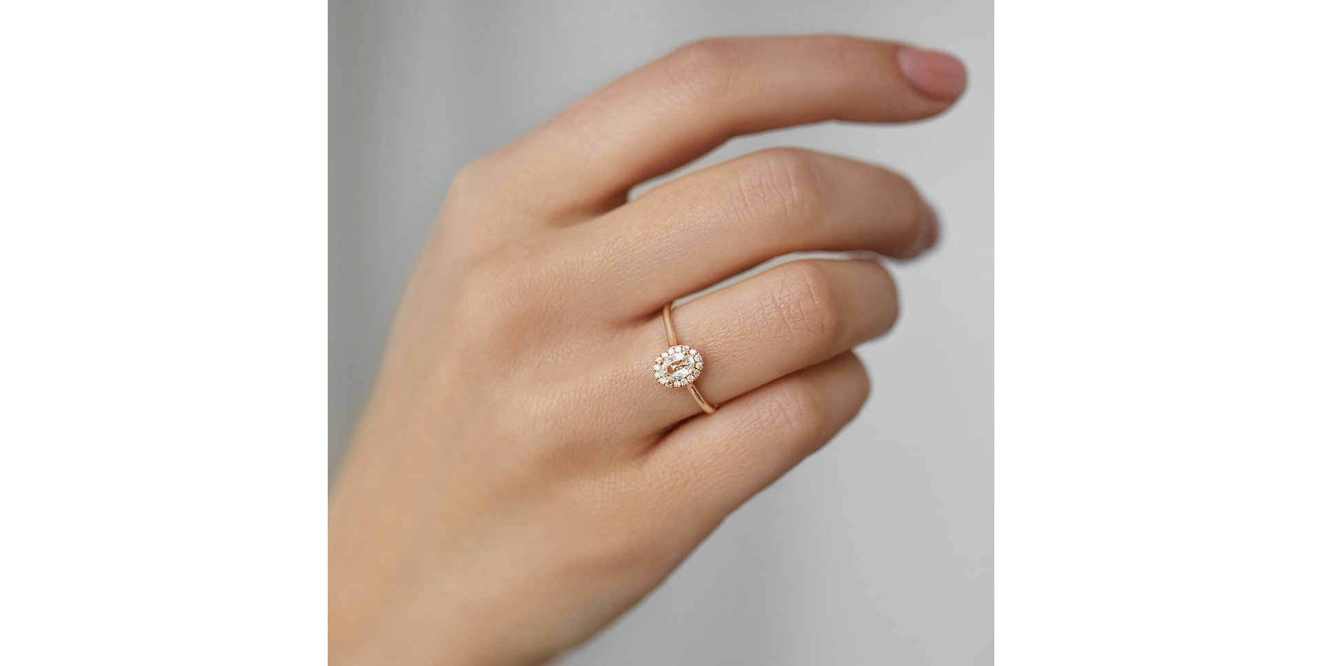 Prsten s safírem a diamanty Princess Wish