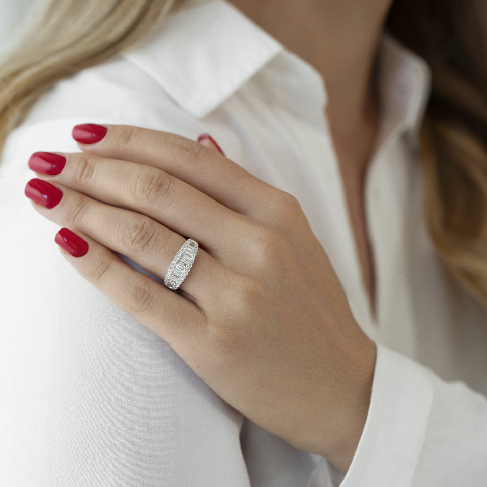 Prsten s diamanty Brilliants of Happiness